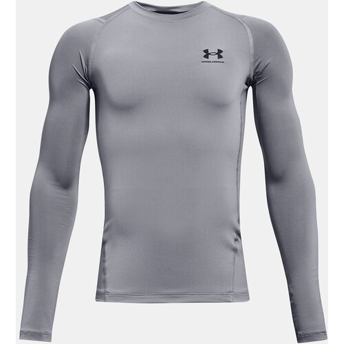 Under Armour Boys' T-shirt UA HG Armour LS-GRY - Boys Cene