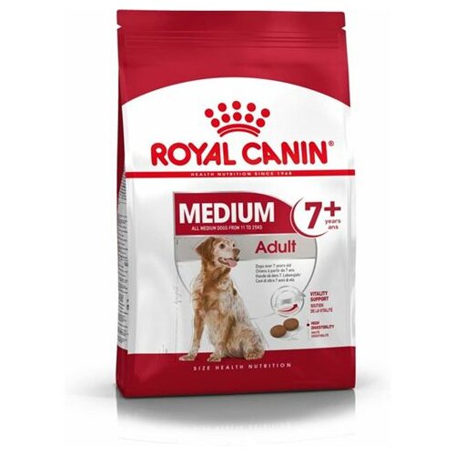 Royal Canin hrana za pse Medium Adult 7+ 4kg Slike