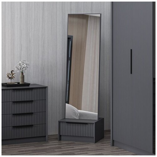 Hanah home Toaletni stolić Kale Luxe Soft-4803, 54x178x45 cm, Antracit Cijene