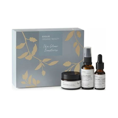 Evolve Organic Beauty the glow boosters set