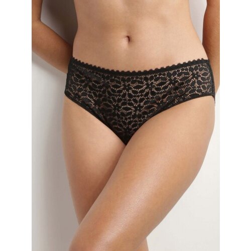 DIM Daily Dentelle Hlačke Črna Cene