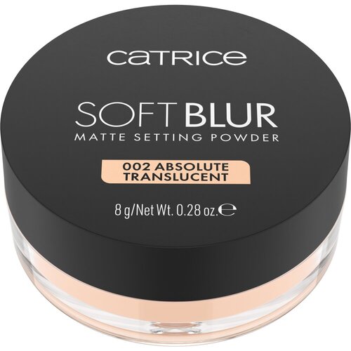 Catrice Soft Blur Matte fiksacijski puder v prahu odtenek 002 Absolute Translucent 8 g Slike