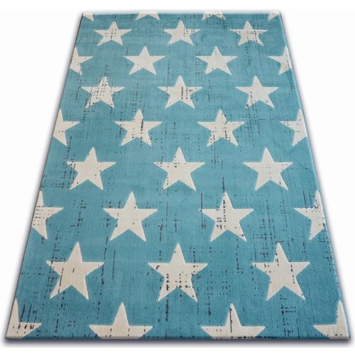 RugsX Preproge Preproga SCANDI 18209/031 - ZVEZDE 140x200 cm Modra Cene