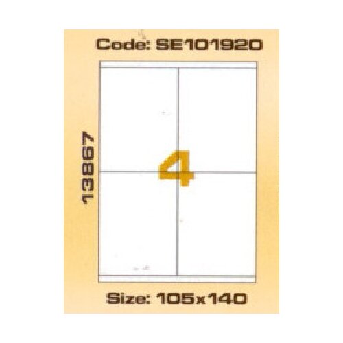  Etikete Utility 105 x 140 mm Slike