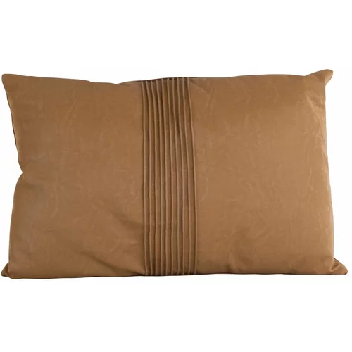 PT LIVING konjak smeđi jastuk Leather Look, 50 x 30 cm