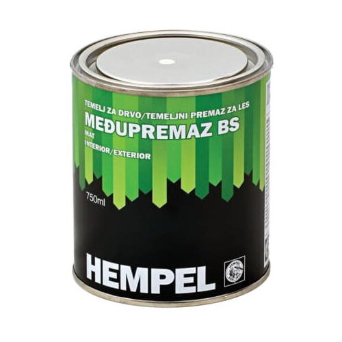 HEMPEL Temeljna boja za drvo MEĐUPREMAZ BS BIJELI 2,5L Slike