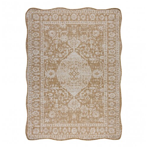 RugsX ORGANIC 2762 sisal preproga Ornament, okvir naravna / ecru – moderna nepravilna oblika 240x330 cm, (5000174929) Cene
