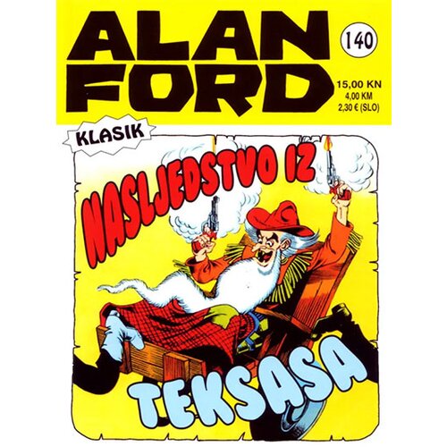 Alan Ford Max Bunker
 - klasik 140: Nasljedstvo iz Texasa Slike