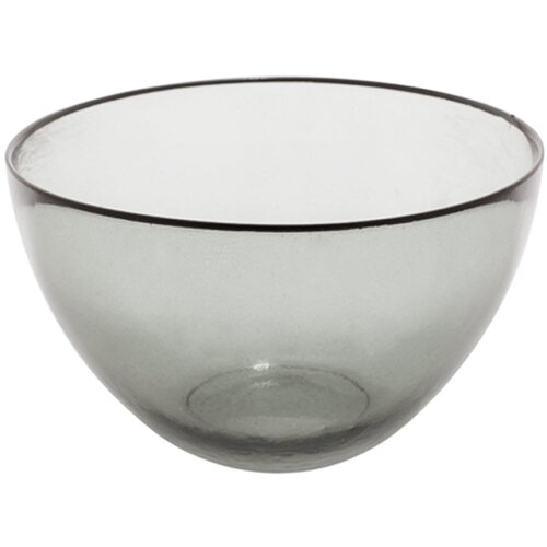 Evviva Miba skleda 30cm / siva / steklo, (21318077) Cene