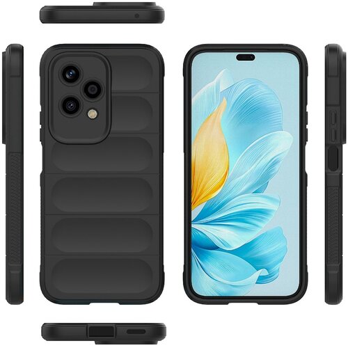 Techsuit Magic Shield maska za Honor 200 Lite &amp;ndash; crna Slike