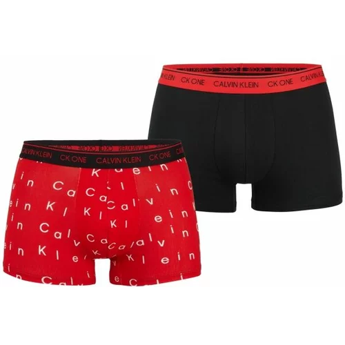 Calvin Klein HOL CTN 2PK-TRUNK 2PK Muške bokserice, crvena, veličina