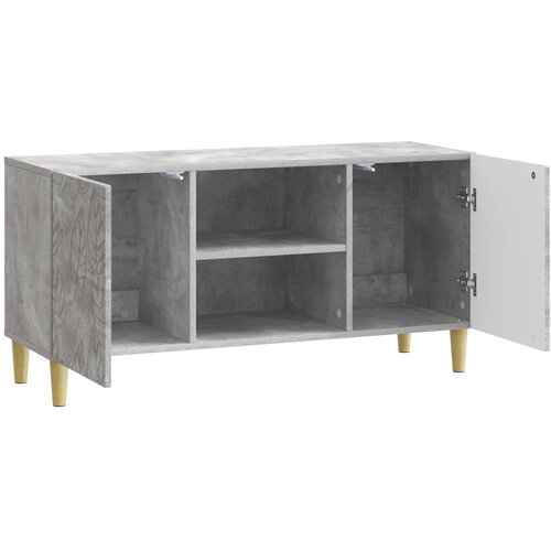  ormar 102 x 34,5 x 50 cm Betonska siva Konstruirano drvo Slike