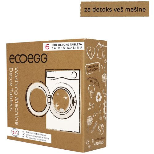 Eco Egg Eco Egg, detoks tablete za veš mašinu, 6 tbl Slike
