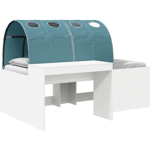  Krevet s tunelom 4 pcs Artisian hrast i svijetlo plava - Bijela i svjetloplava Cijene