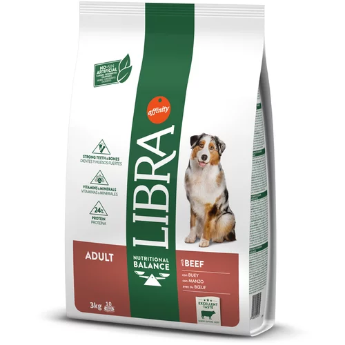 Affinity Libra Libra Dog Adult govedina - Varčno pakiranje: 2 x 3 kg