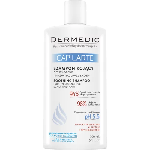 Dermedic Capilarte, pomirjujoči šampon
