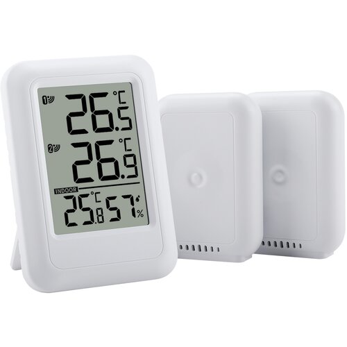 INF Brezžični notranji zunanji digitalni termometer z 2 senzorjema, (5000136422) Cene