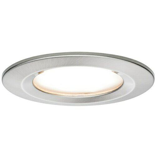 PAULMANN Ugradbena LED svjetiljka Nova (6,5 W, Srebrna, Topla bijela, 1 Kom.) Slike