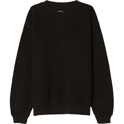 Bershka Sweater majica crna