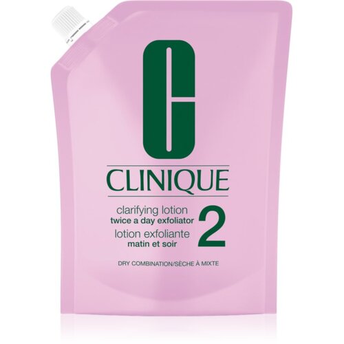 Clinique 3 Steps Clarifying Lotion 2 tonik za suho in me&amp;scaron;ano kožo nadomestno polnilo 400 ml Slike