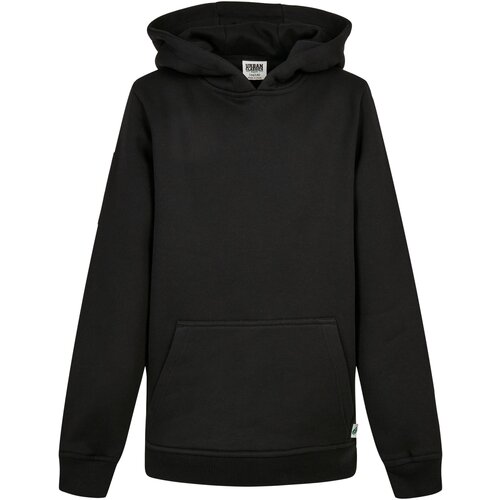 Urban Classics Kids Boys Bio Basic Hoody black Cene