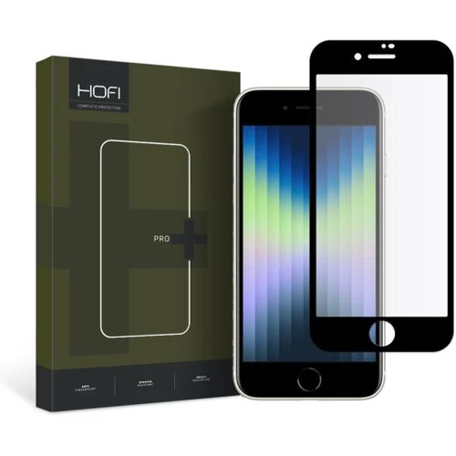 HOFI za&amp;scaron;titno staklo PRO + IPHONE 7/8/SE 2020/2022 BLACK Slike