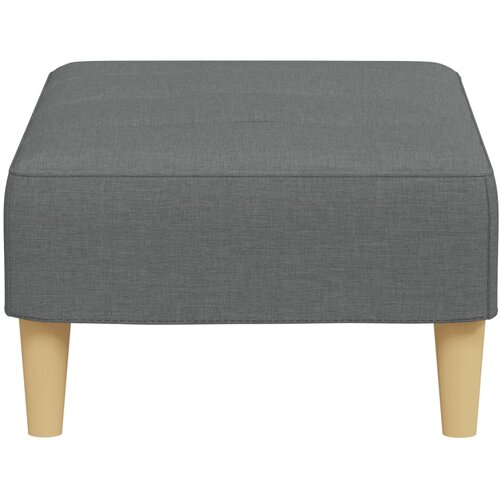  Tabure tamnosivi 77x55x31 cm od tkanine Slike