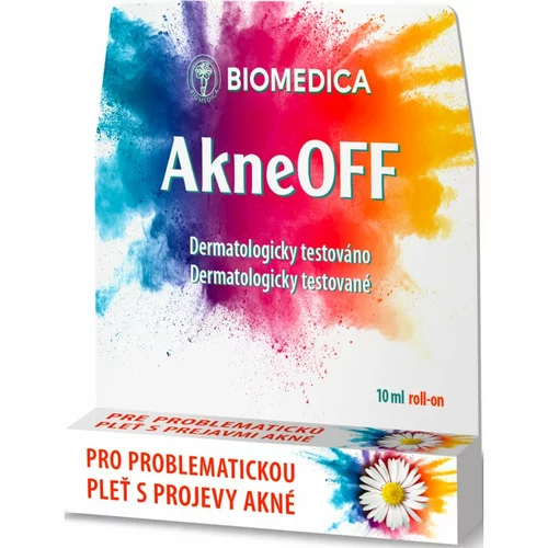 Biomedica AkneOFF roll- on za lice sklono aknama 10 ml