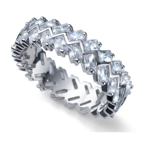 Ženski oliver weber legend 925ag zircon prsten sa swarovski kristalima m ( 63260m ) Slike