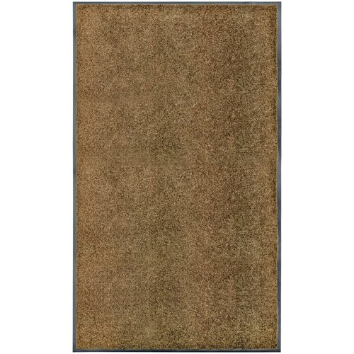 vidaXL pralni predpražnik rjav 90x150 cm Cene