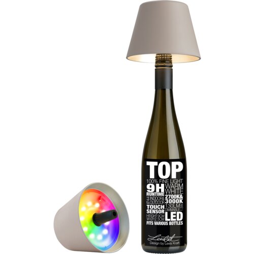 Sompex TOP zunanja svetilka - Pe&amp;scaron;čeno rjava Slike