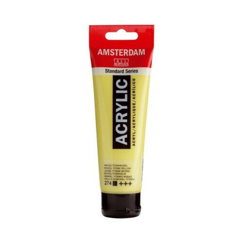 Amsterdam, akrilna boja, nick.titan yellow, 274, 120ml ( 680274 ) Slike
