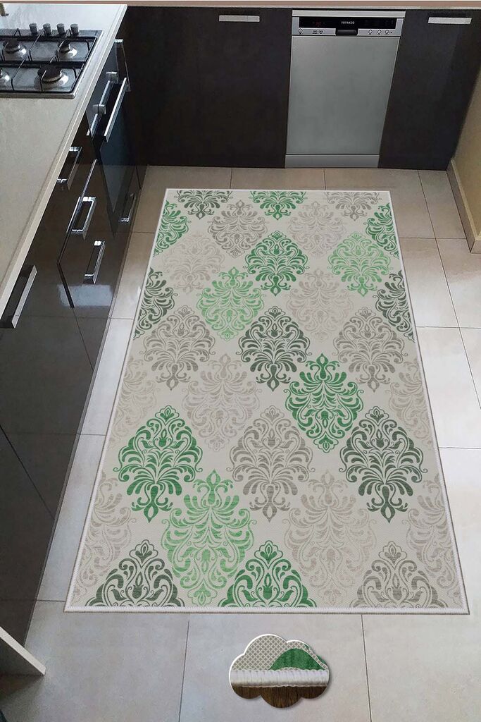 Conceptum Hypnose Tepih Hmnt548, Pravougaoni, 80 x 300 cm, Šareni Cene