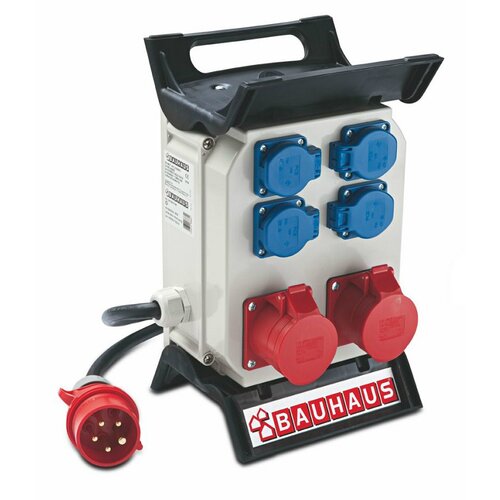 BAUHAUS građevinski razdjelnik struje (400 V, 6.400 W, IP44) Slike
