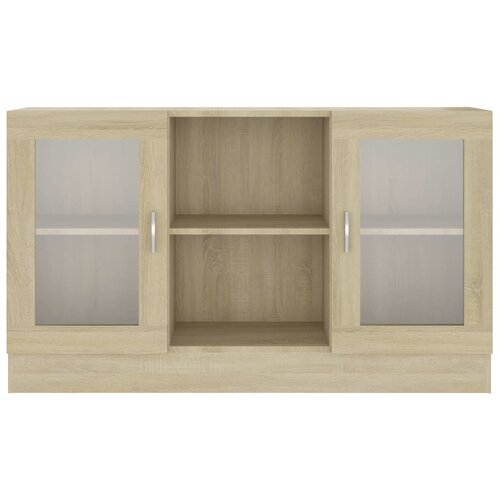  Vitrina boja hrasta sonome 120 x 30,5 x 70 cm konstruirano drvo Slike