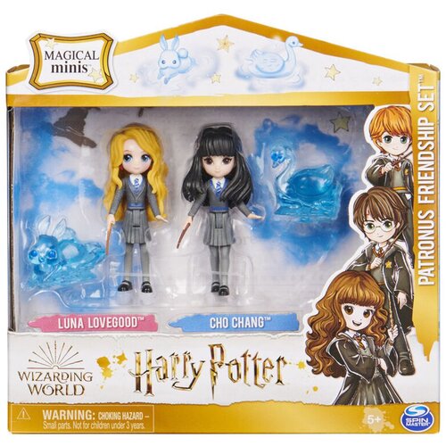 HARRY POTTER KOMPLET ČAROBNIH MINIS FIGUR HARRY POTTER LUNA &amp;amp; CHO PATRONUS, (21241425) Slike