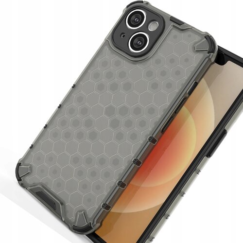 HURTEL HONEYCOMB ETUI CASE OBUDOWA POKROWIEC FUTERAŁ PLECKI DO IPHONE 14 CZARNE, (21899898) Cene