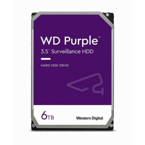Wd HDD purple 6TB (62PURX-64B2MY0) Slike
