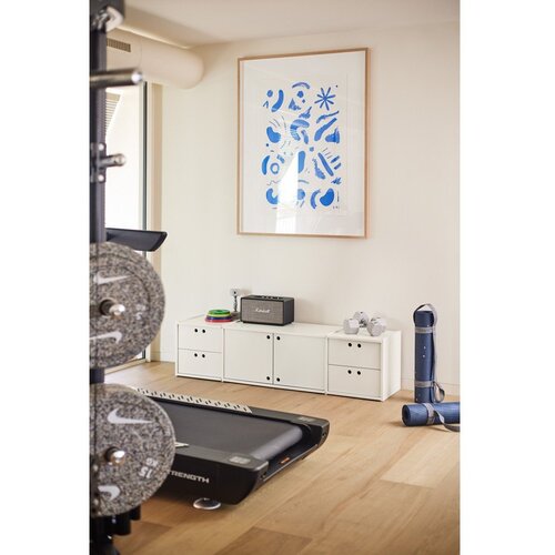 Teulat Krem TV komoda 157x42x40 cm Wally &amp;ndash; Slike