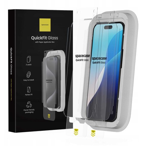 Spacecase QUICKFIT KALJENO STEKLO ZA IPHONE 16 PRO MAX ZA&amp;Scaron;ČITNI EKRAN, (21968065) Slike