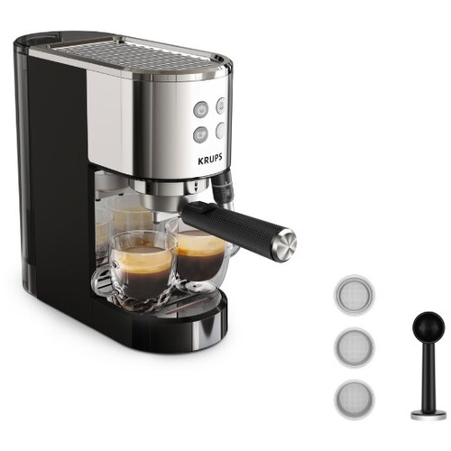 Srebrena XP444C10 KRUPS APARAT ZA ESPRESSO KAFU VIRTUOSO Cijene