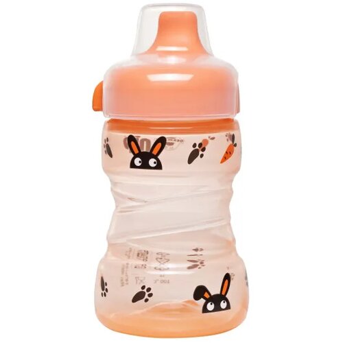 Nip trening fl.tvrd pisak Bunny no spill 260ml 9m+ Slike