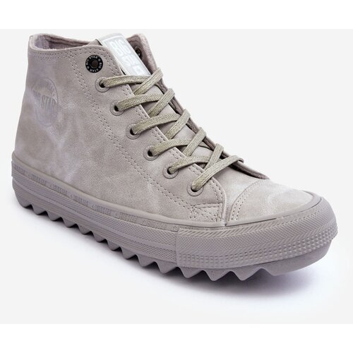 Big Star Women's Sneakers High Warm Grey Cene