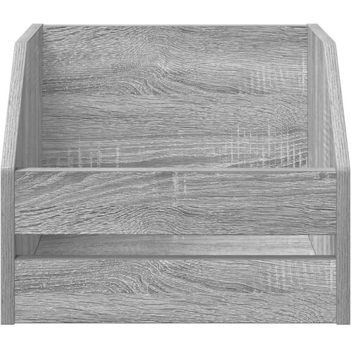  Kutija za vinilne albume Siva Sonoma 38 x 30 x 29 cm - Siva Sonoma 1 Slike