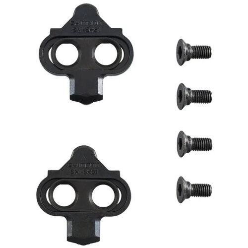 Shimano PLOČICE ZA PEDALE SMSH51 CLEAT ASSEMBLY / PAIR W/O CLEATNUT FOR EURO LOCK PACKAGE INDPACK ISMSH51 Slike
