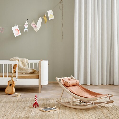 Oliver Furniture&amp;reg; dodatno sjedi&amp;scaron;te za njihaljku caramel Slike