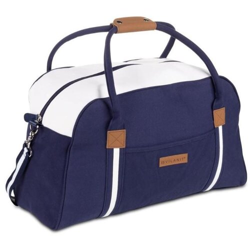 Svilanit Potovalna torba Nautic, modro-bela, 51 x 30 x 20 cm Cene