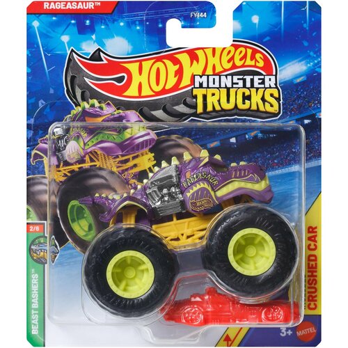 Mattel Hot Wheels Monster Trucks: Rageasaur po&scaron;astni avtomobilček 1/64 &ndash; Cene