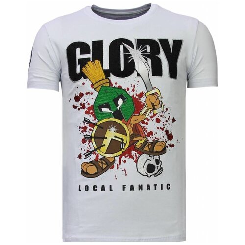 Local Fanatic Majice s kratkimi rokavi 65017967 Bela Cene