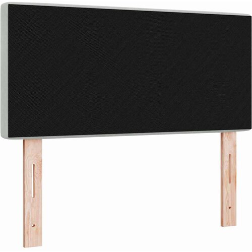  LED glava kreveta s LED trakama Svijetlo siva 90 cm Bar&amp;scaron;un Slike